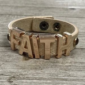 BGBC Faith bracelet (NWT & Macys Gift Box). (2 for $20)